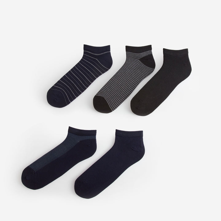 Moudda LC Waikiki - Chaussettes pour sneakers Homme Fil mélangé teint - Tunisie 1
