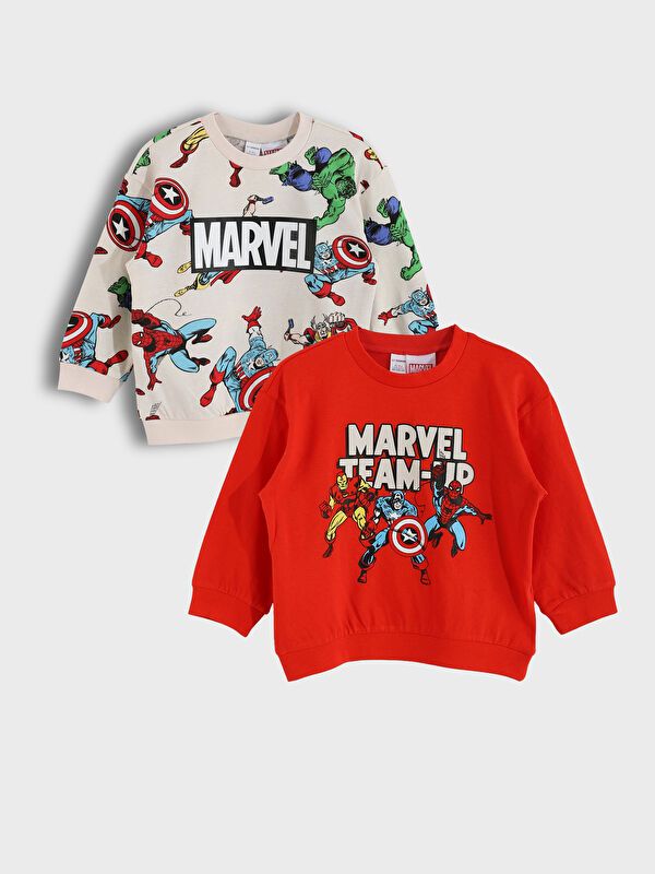 Moudda LC Waikiki - Ensemble jersey sous licence Garçon Rouge vif - Tunisie 1