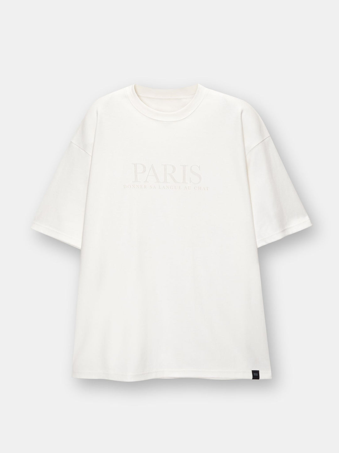 Moudda PULL & BEAR - Sweat Interlock Imprimé Velours Paris - Tunisie 4