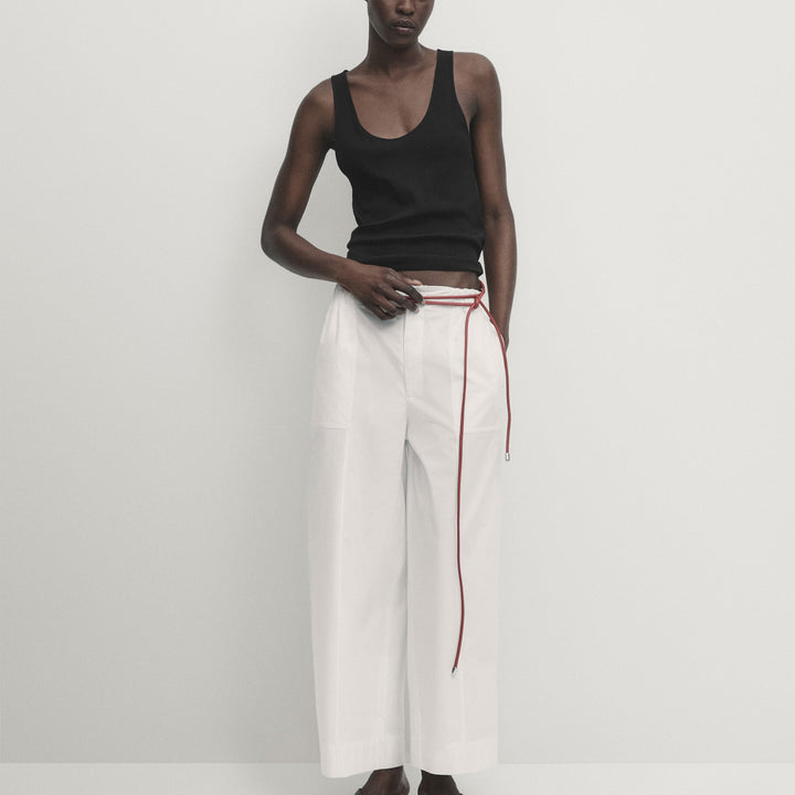Moudda Massimo Dutti - Pantalon ample élastique carpenter - Tunisie 7