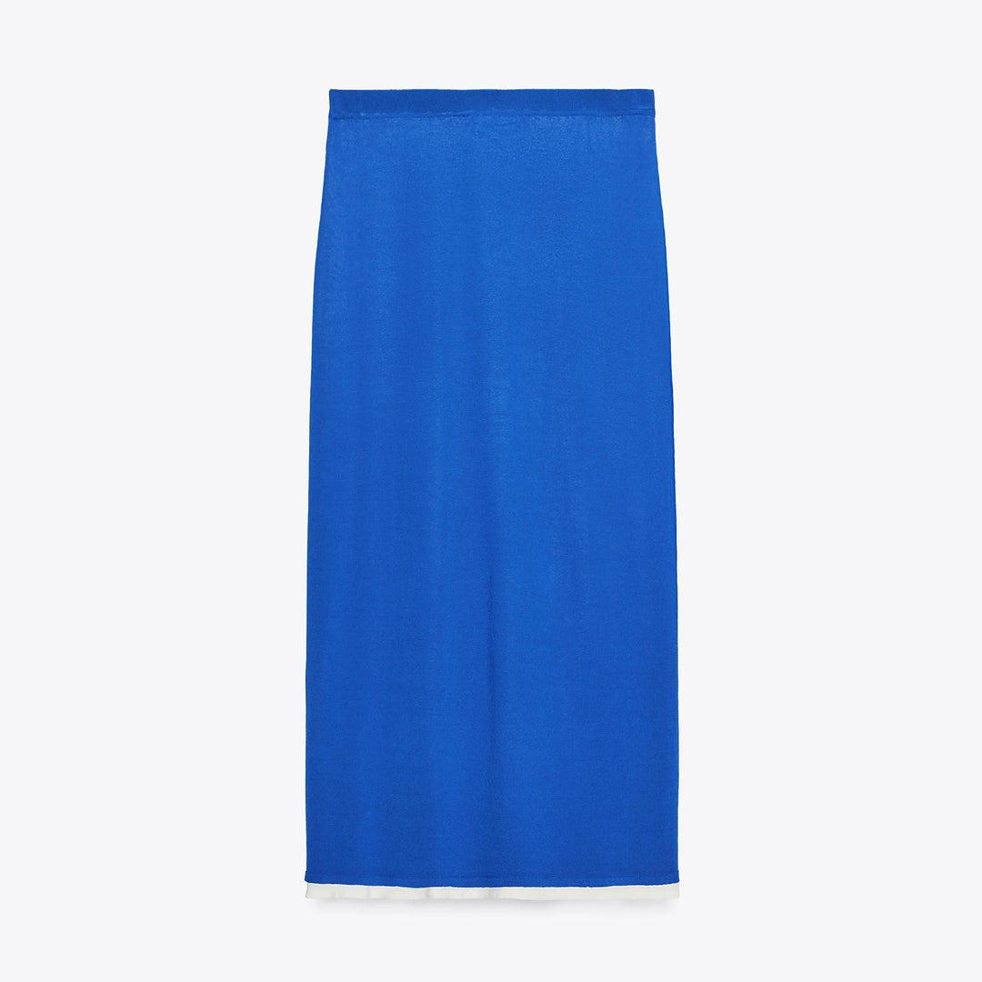 Moudda ZARA - Jupe Midi - Double Couche & Bleu - Tunisie 2