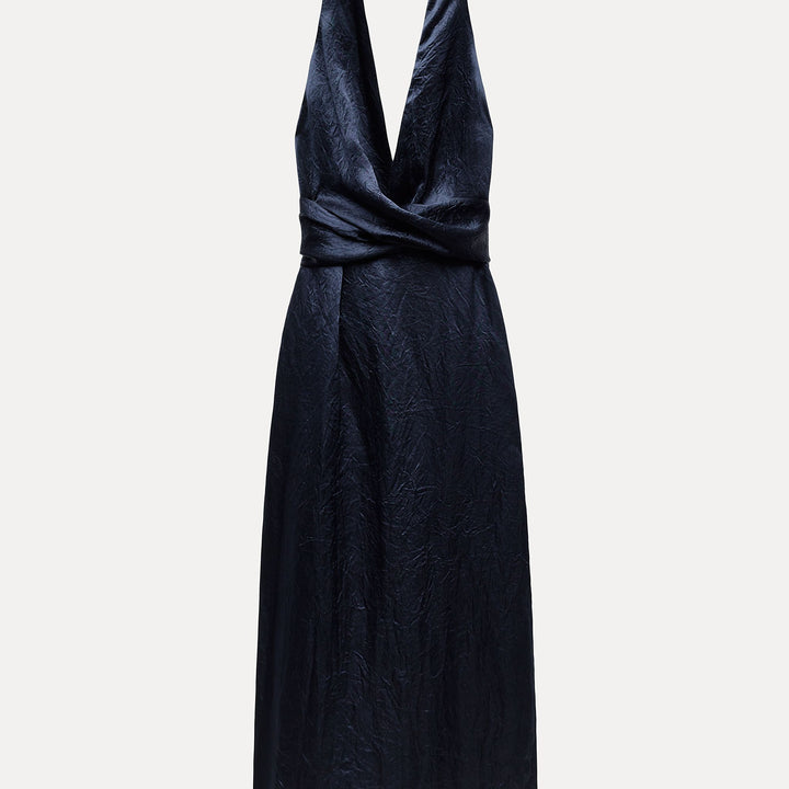 Moudda ZARA - Robe longue col licou satin - Tunisie 7