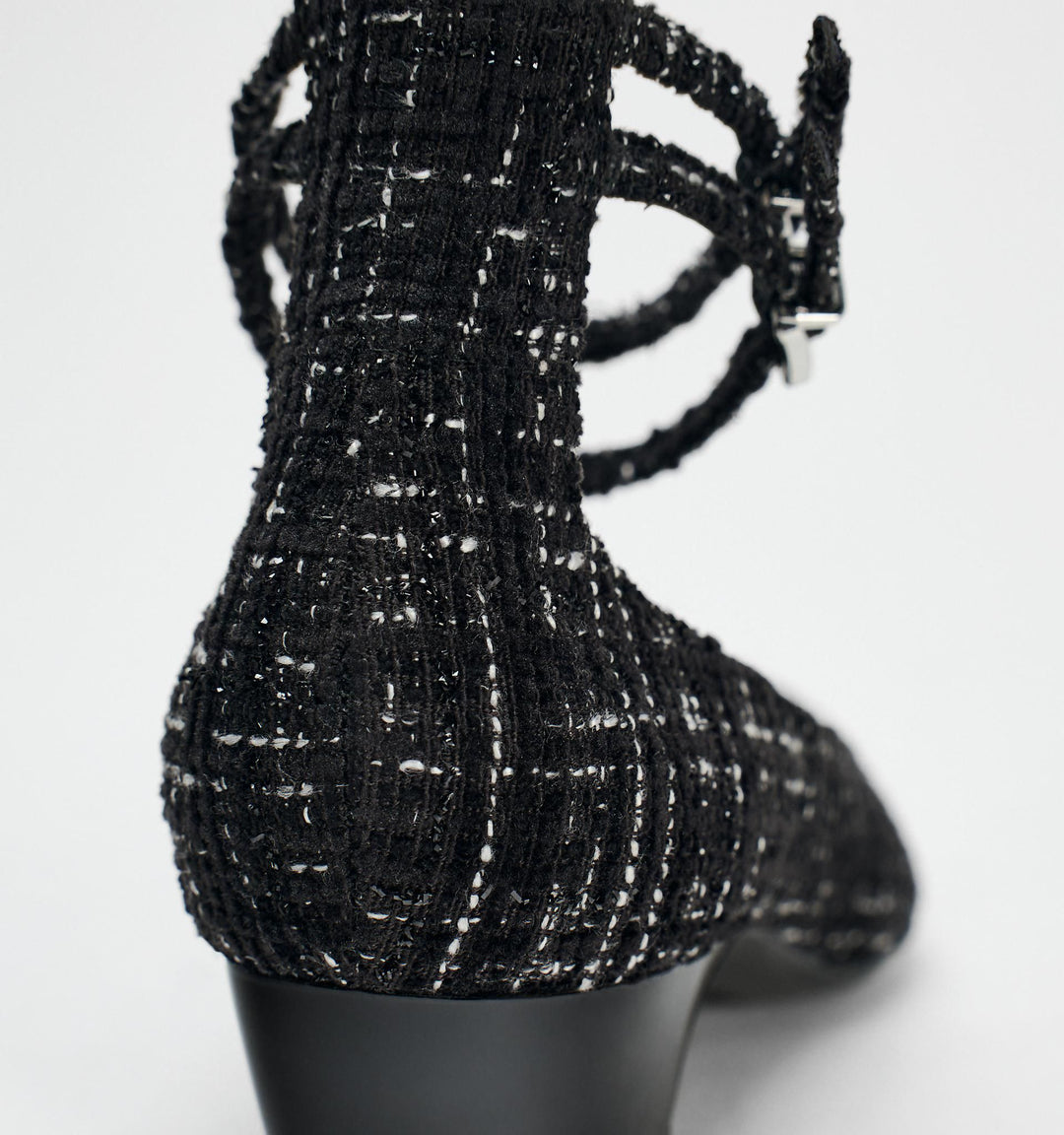 Moudda ZARA - Chaussures talon moyen tweed - Tunisie 5