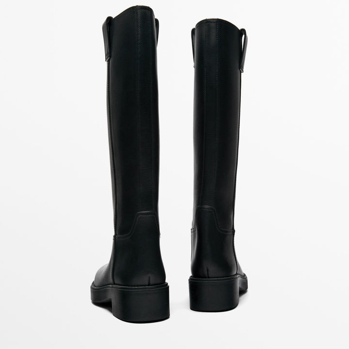 Moudda Massimo Dutti - Botte plate semelle épaisse - Tunisie 6