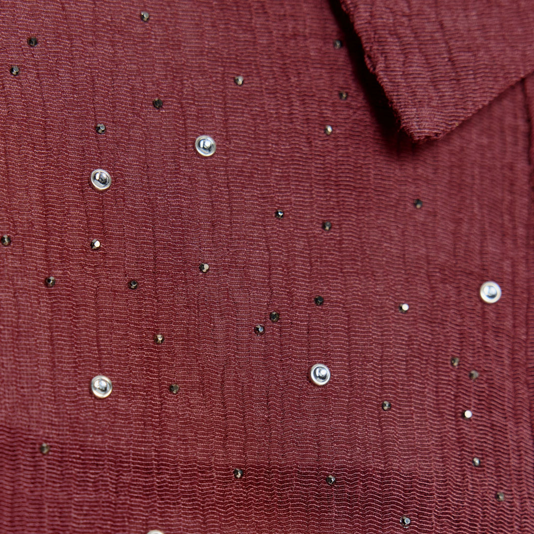 Moudda ZARA - Chemise - Strass & Manches Longues - Tunisie 3