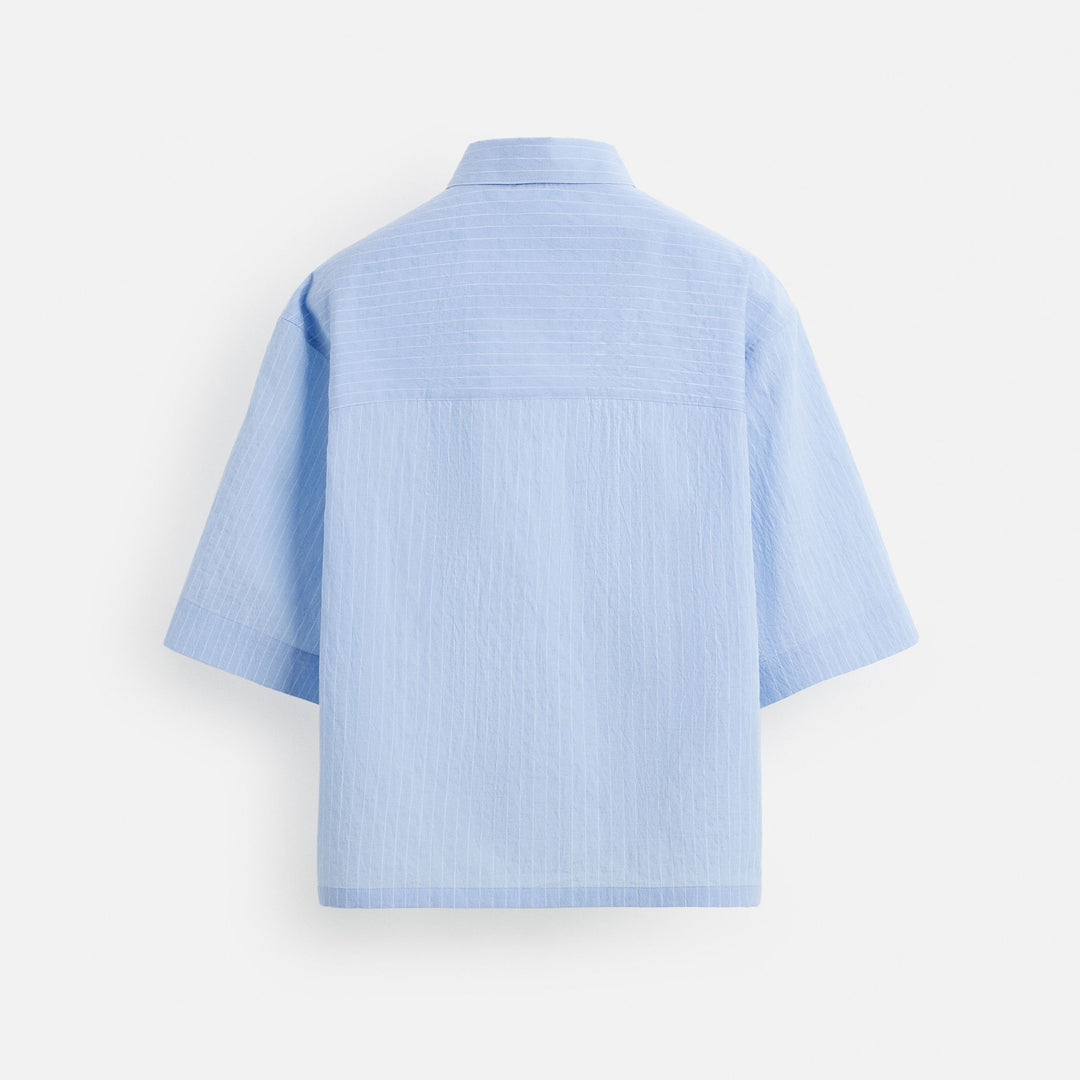 Moudda ZARA - Chemise - Rayures Bleues - Tunisie 2