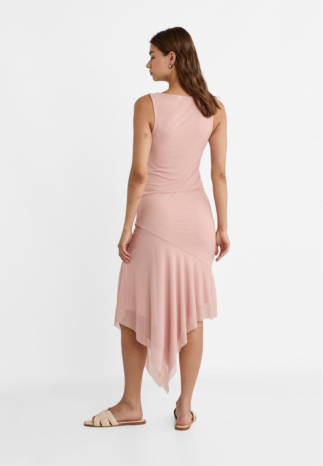 Moudda STRADIVARIUS - Robe en Tulle avec Jupe Asymétrique - Tunisie 5