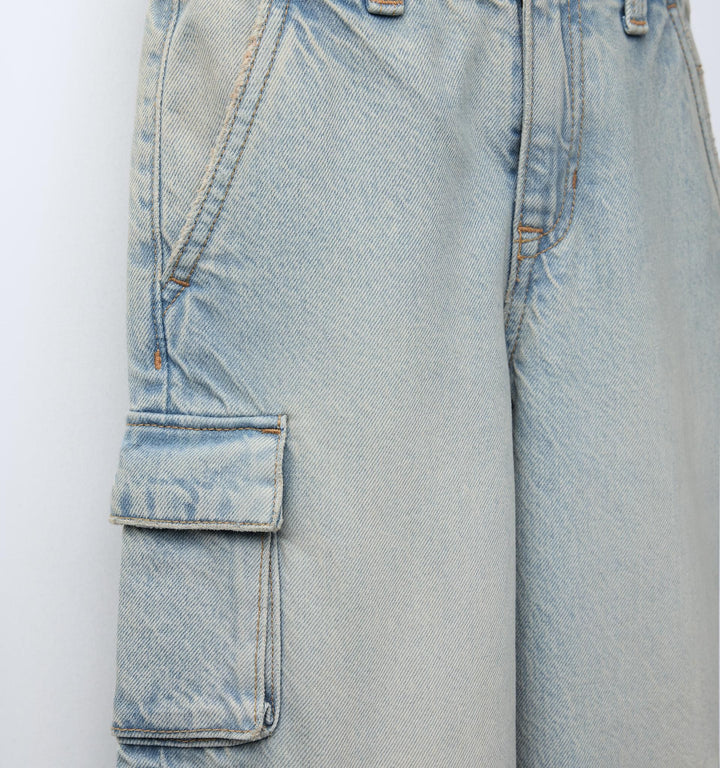 Moudda ZARA - Pantalon Denim - Multicargo Bleu - Tunisie 3