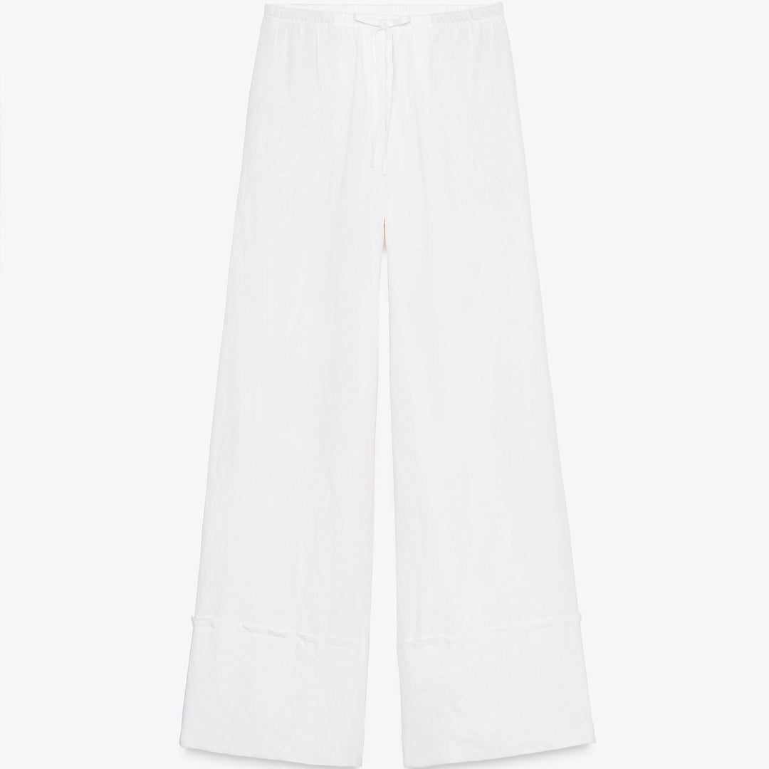Moudda ZARA - Pantalon - 100% Lin Palazo - Tunisie 1
