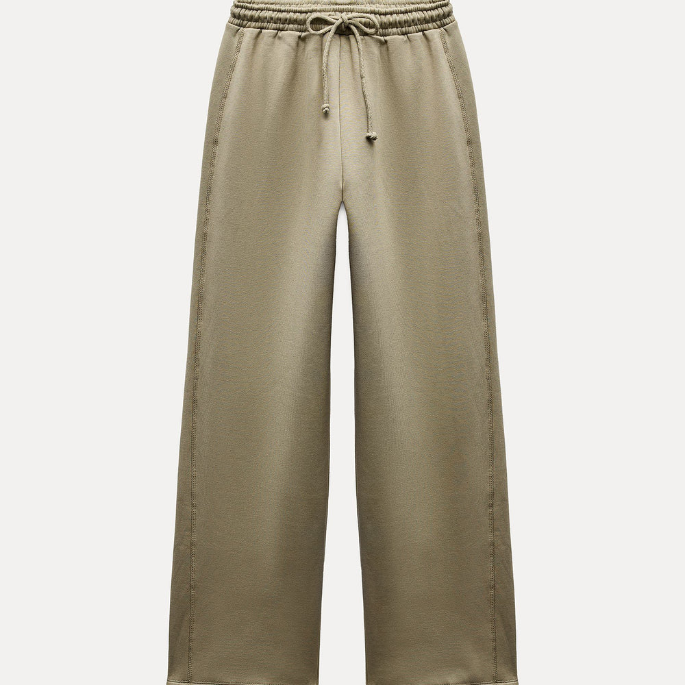 Moudda ZARA - Pantalon large molletonné cordon – ensemble - Tunisie 2