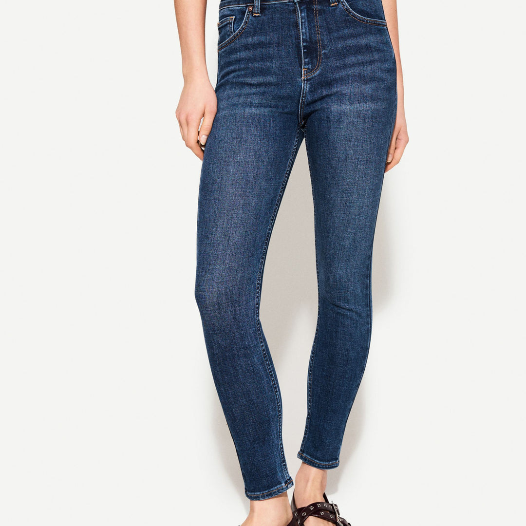 Moudda BERSHKA - Jean Super Skinny - Taille Haute (Petite) - Tunisie 1