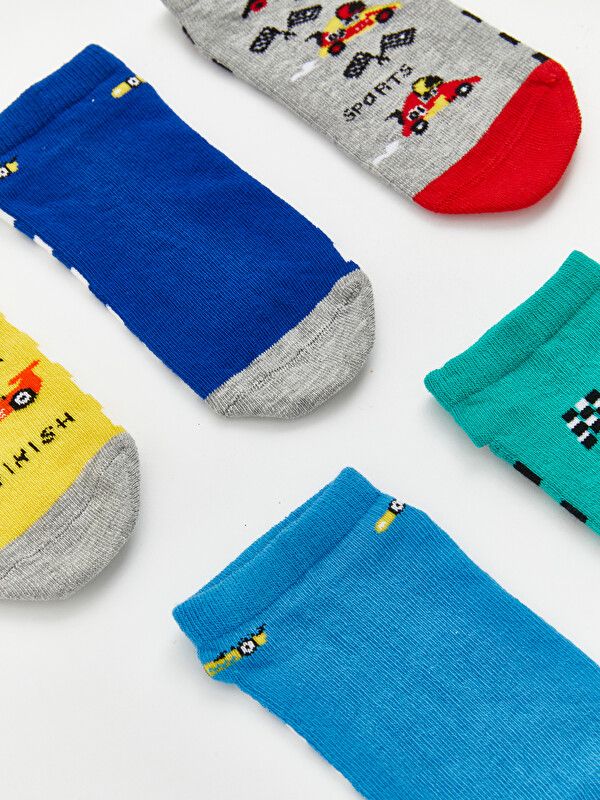 Moudda LC Waikiki - Chaussettes liner trainer (sport) pour Garçon couleur Mélange teint fil - Tunisie 2