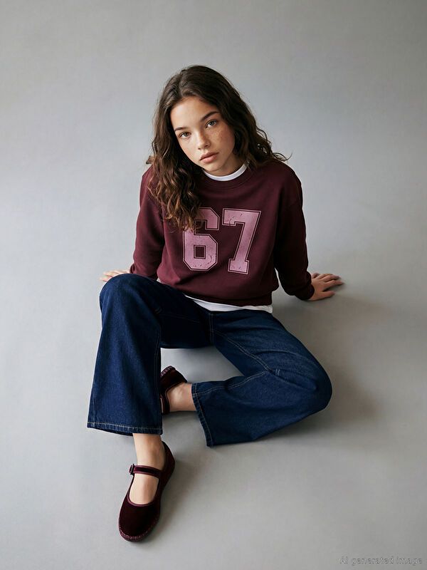 Moudda LC Waikiki - Sweatshirt en jersey pour Fille - Tunisie 3