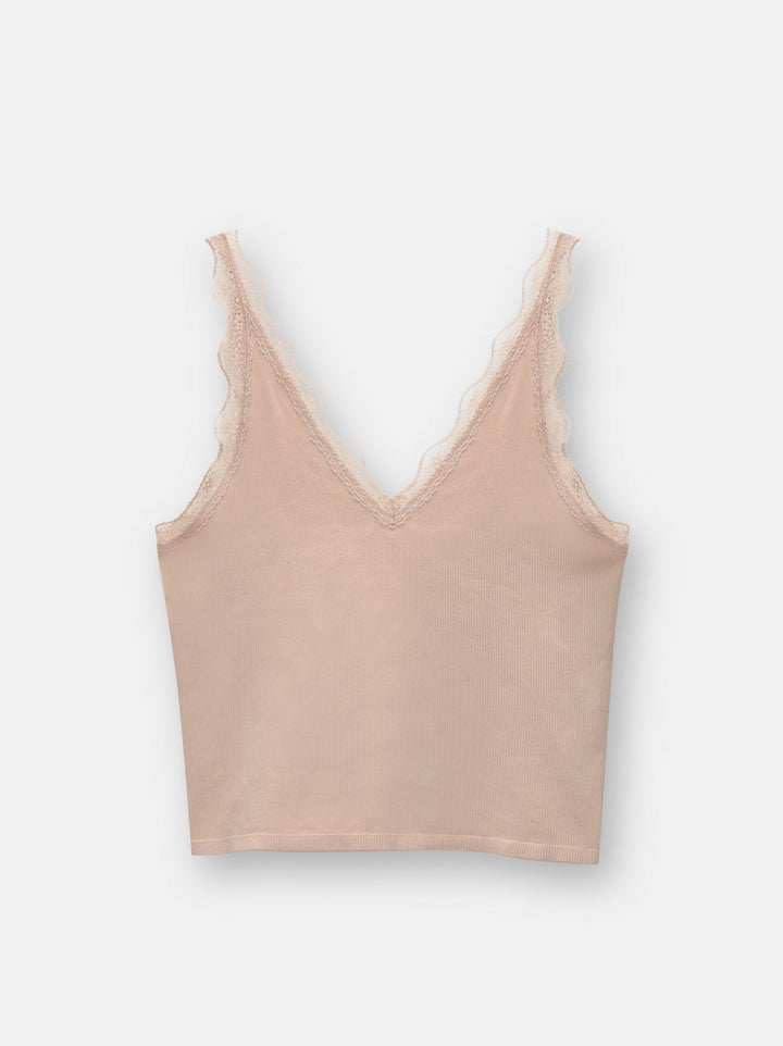 Moudda PULL & BEAR - Body Top Seamless Dentelle - Tunisie 3