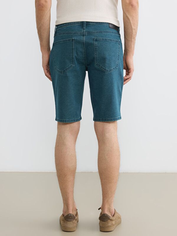 Moudda LC Waikiki - Bermuda en denim pour Homme couleur Rodeo vert - Tunisie 4