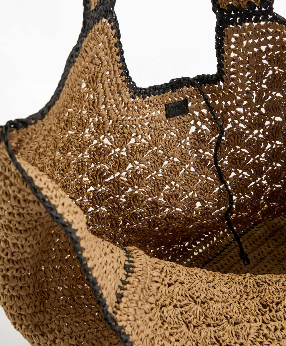 Moudda Oysho - Sac Shopper avec Bord Contrasté - Tunisie 2