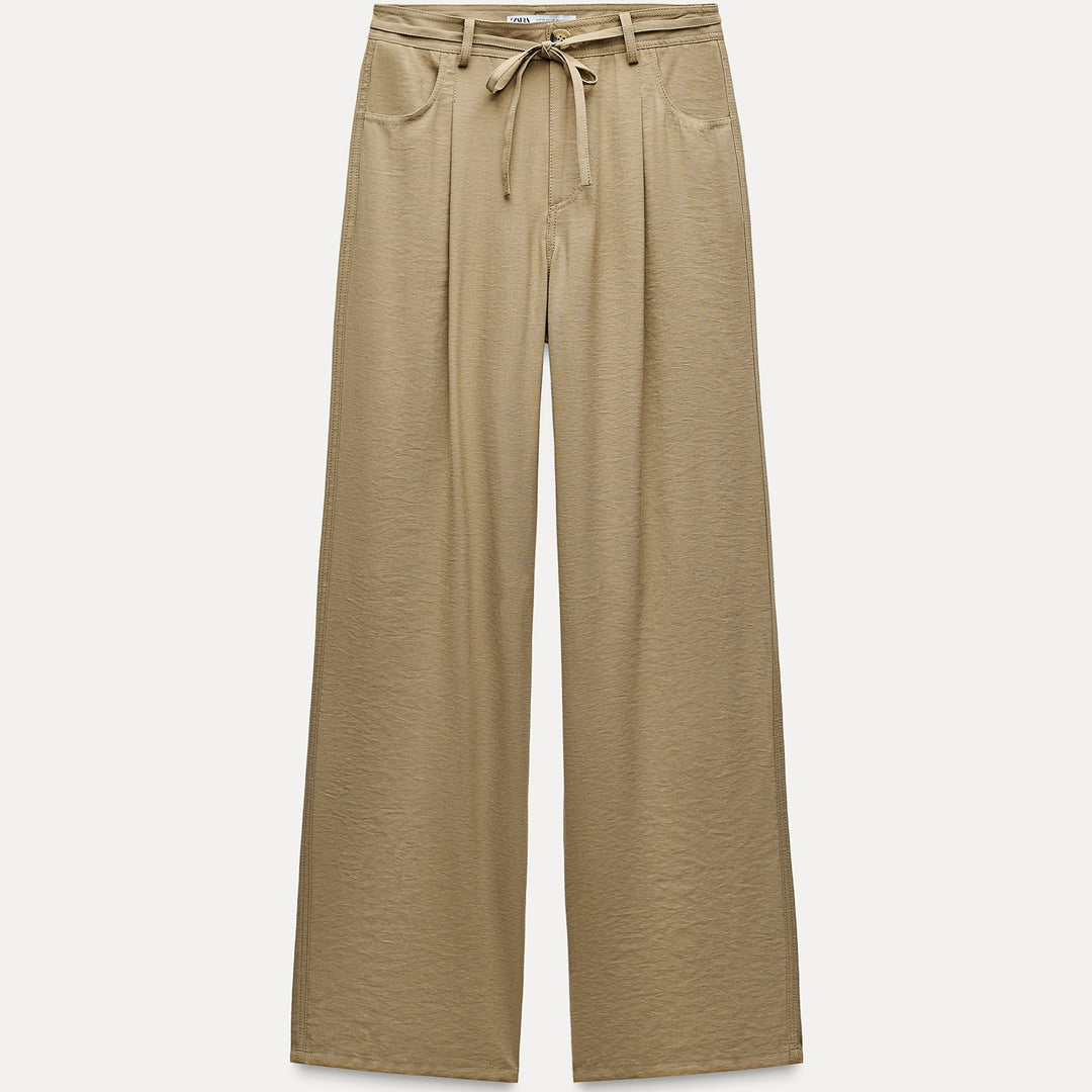 Moudda ZARA - Pantalon jambe large nœud - Tunisie 1