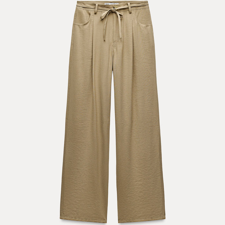 Moudda ZARA - Pantalon jambe large nœud - Tunisie 1