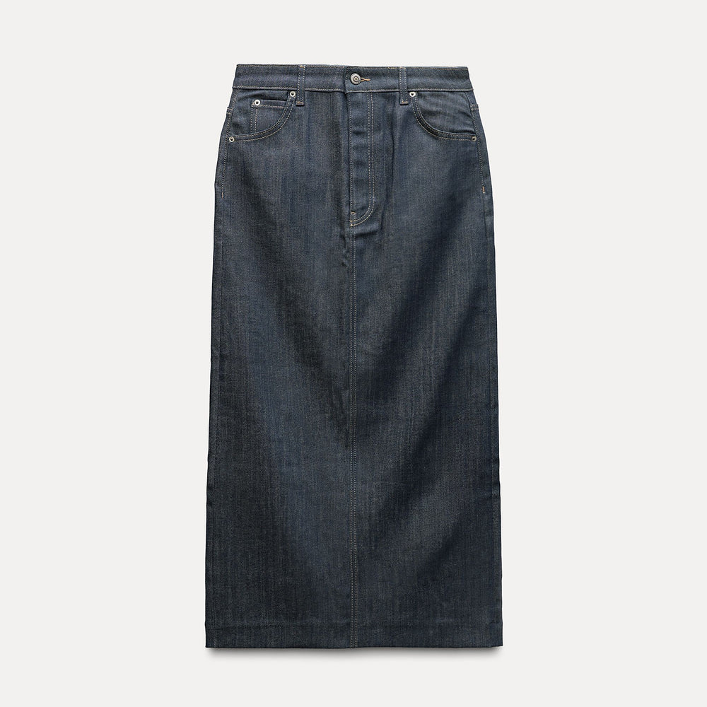 Moudda ZARA - Set D.W. jupe crayon jean tech brut - Tunisie 2