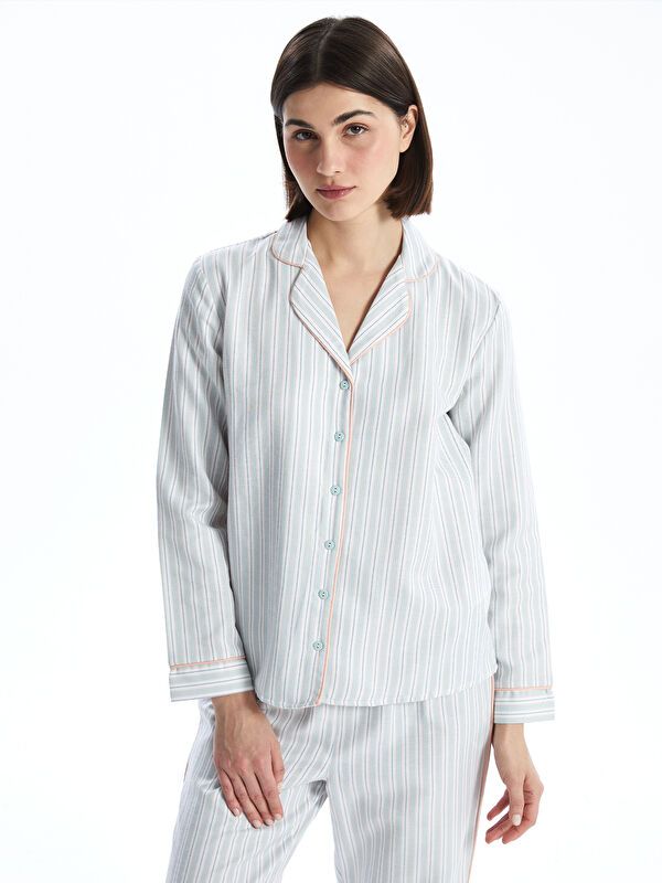 Moudda LC Waikiki - Pyjama tissé à manches longues pour Femmes - Tunisie 2