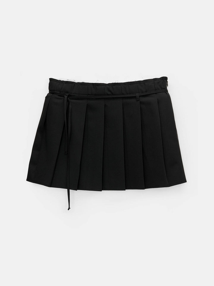 Moudda PULL & BEAR - Jupe Mini - Plis & Taille Froncée - Tunisie 3