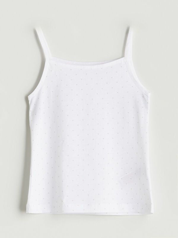 Moudda LC Waikiki - Débardeur en jersey Fille Imprimé blanc - Tunisie 2