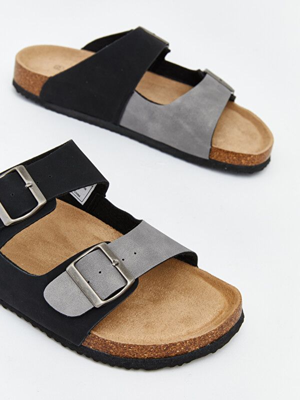 Moudda LC Waikiki - Pantoufles pour Homme couleur Noir - Tunisie 3