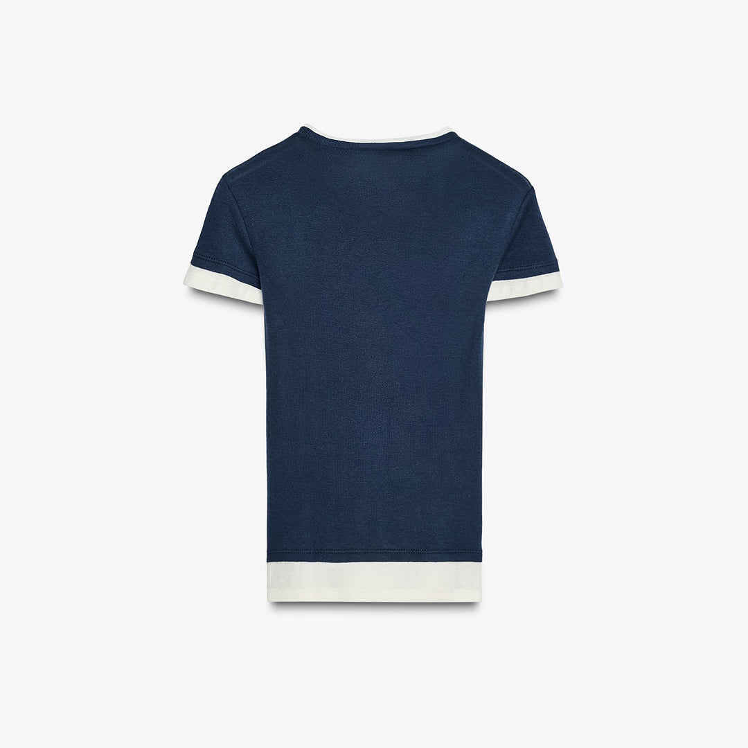 Moudda ZARA - T-Shirt - Effet Double (Marine) - Tunisie 2
