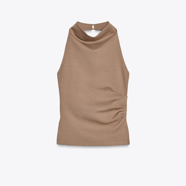 Moudda ZARA - Top Halter - Fini Propre & Dos Ouvert - Tunisie 1