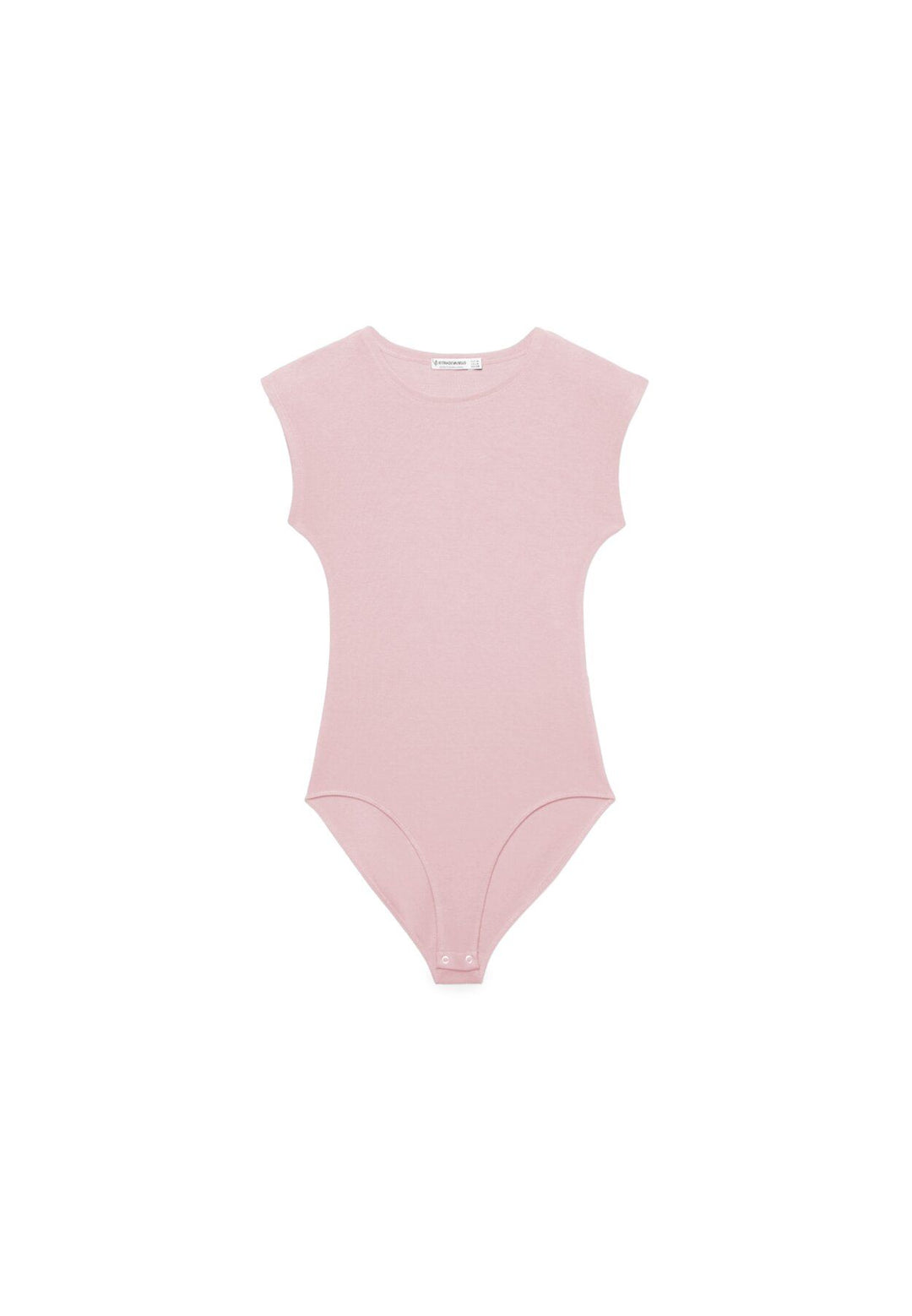 Moudda STRADIVARIUS - Body Mini Manches en Coton Modal - Tunisie 1