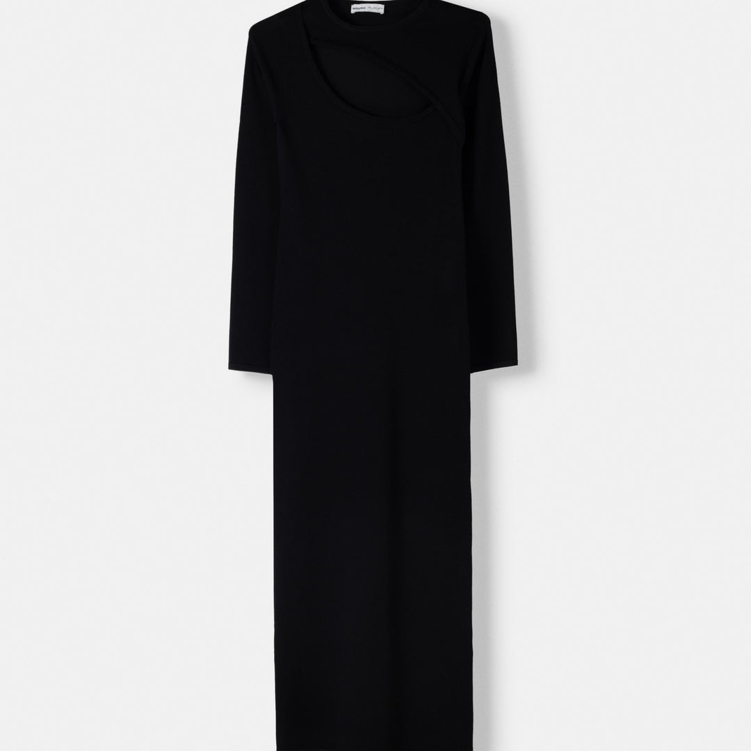 Moudda BERSHKA - Robe mi-longue découpes poitrine - Tunisie 1