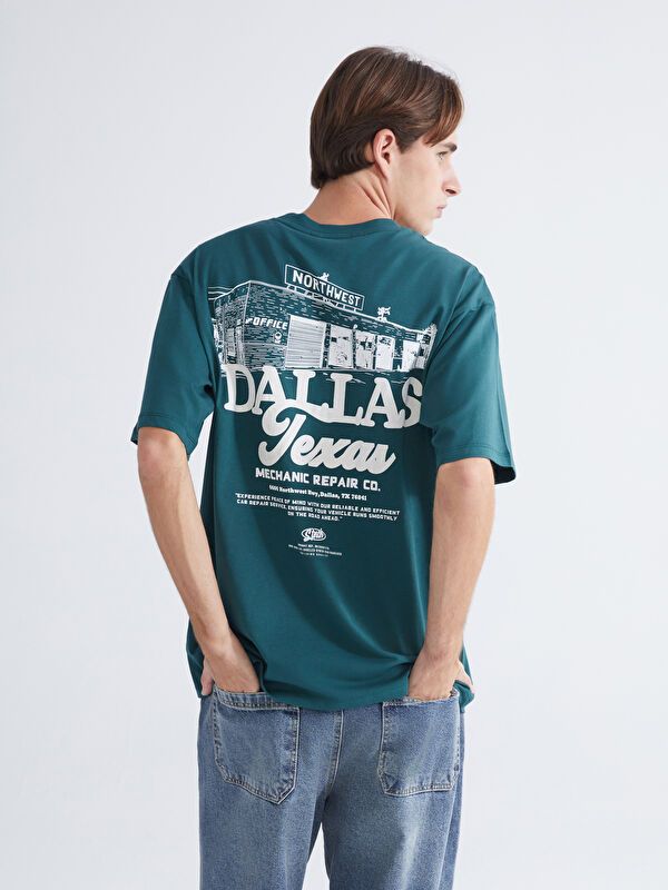 Moudda LC Waikiki - T-shirt imprimé manches courtes en jersey - Tunisie 1