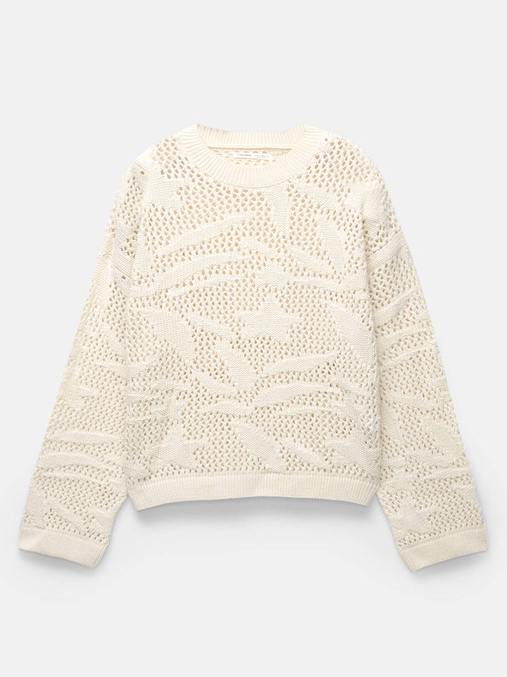 Moudda PULL & BEAR - Pull Dentelle - Fleurs - Tunisie 3