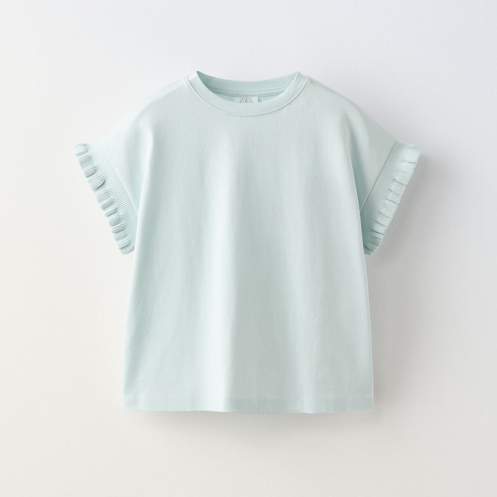 Moudda ZARA - T-shirt fille manches courtes, finitions - Tunisie 2