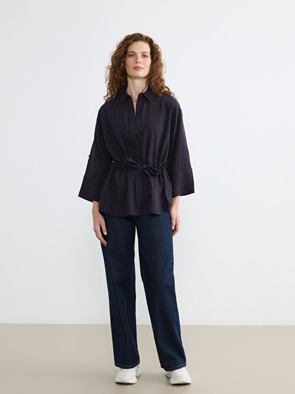 Moudda LC Waikiki - Chemise manches longues en tissu pour Femme - Tunisie 2