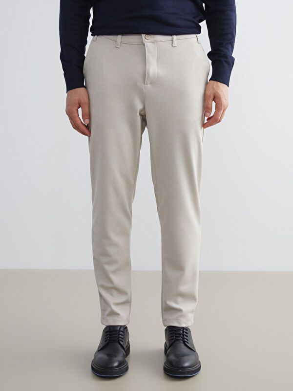 Moudda LC Waikiki - Pantalon chino tissé moyen Homme Mélange beige - Tunisie 2