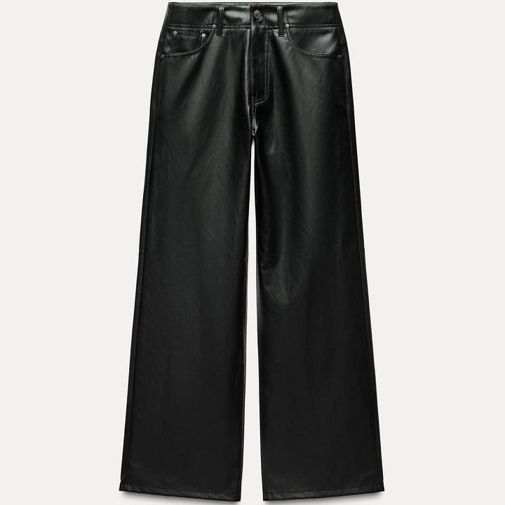 Moudda ZARA - Pantalon droit similicuir - Tunisie 2
