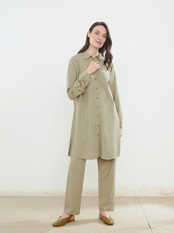 Moudda LC Waikiki - Tunique tissée cv à manches longues pour Femmes - Tunisie 2