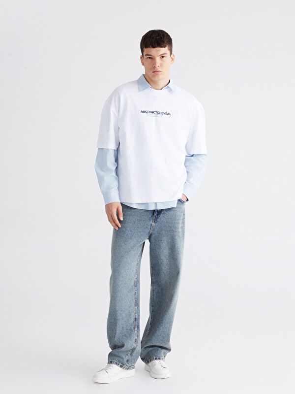 Moudda LC Waikiki - T-shirt imprimé manches courtes en jersey - Tunisie 2