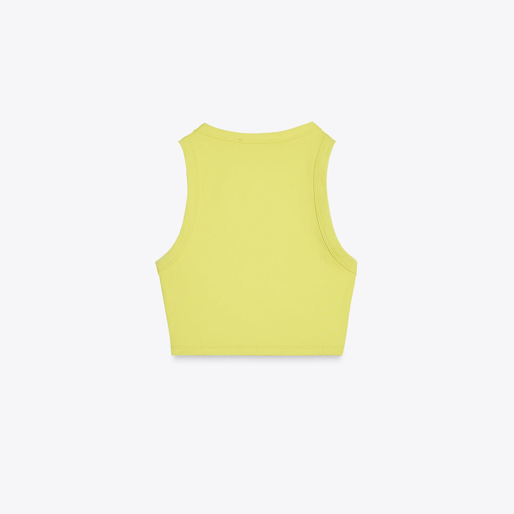 Moudda ZARA - T-Shirt Crop Polyamide - Col Rond - Tunisie 2