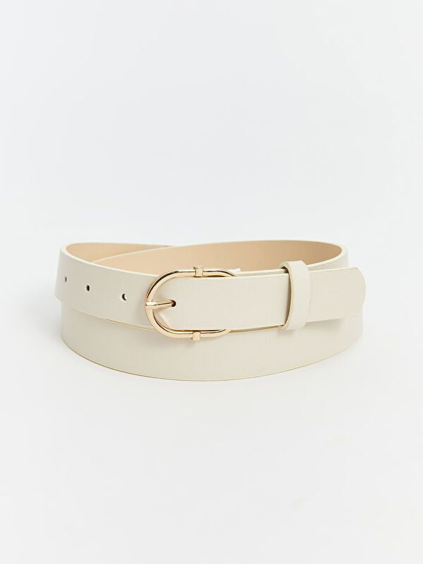 Moudda LC Waikiki - Ceinture couleur Beige pour femmes - Tunisie 3