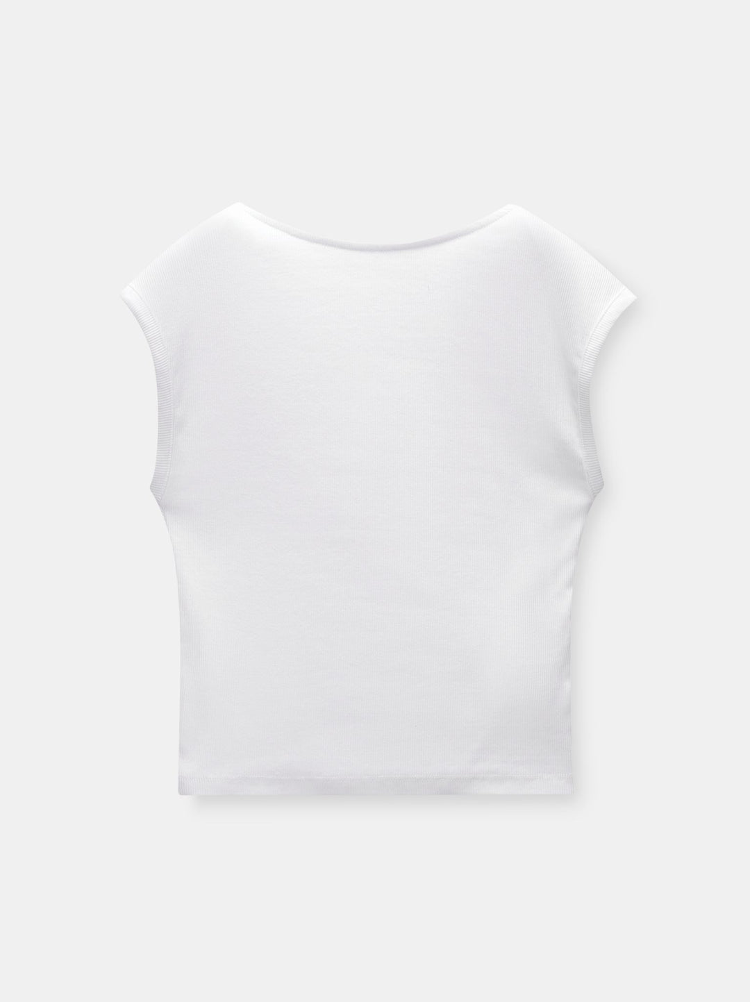Moudda PULL & BEAR - Body Côtelé Manches Entières Encolure Dos - Tunisie 1
