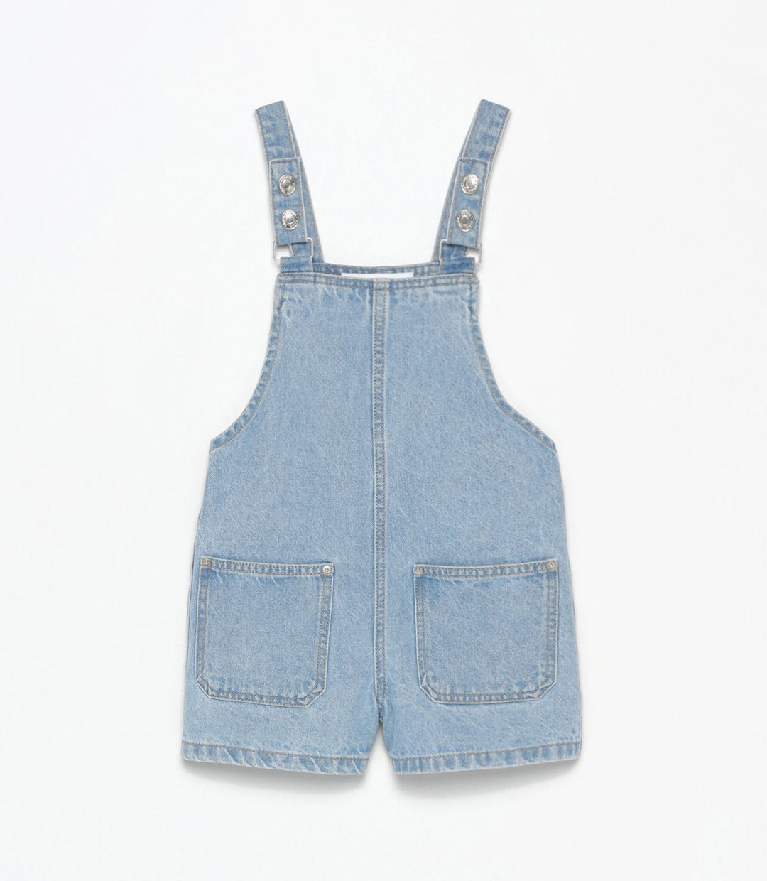 Moudda Lefties - Salopette Courte Denim - Rayures Fille D4 - Tunisie 2