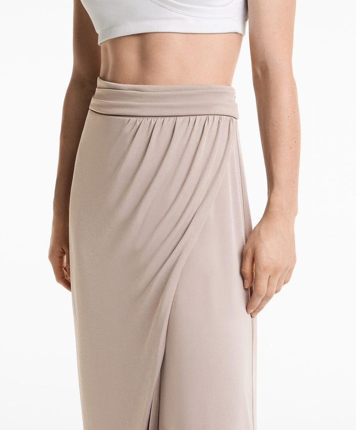 Moudda Oysho - Pantalon Long Wrap - Modal/Polyester - Tunisie 5
