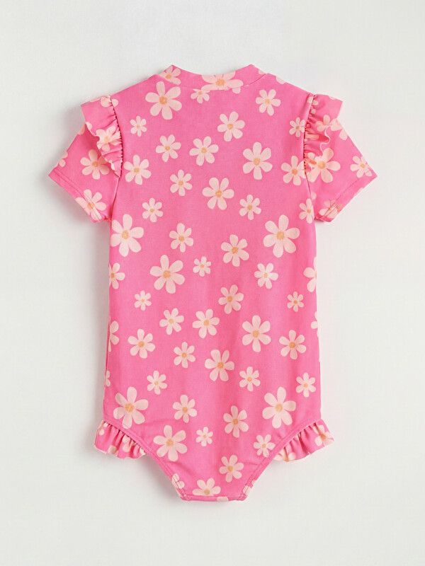 Moudda LC Waikiki - Maillot de bain en jersey pour Fille couleur Rose imprimé - Tunisie 2