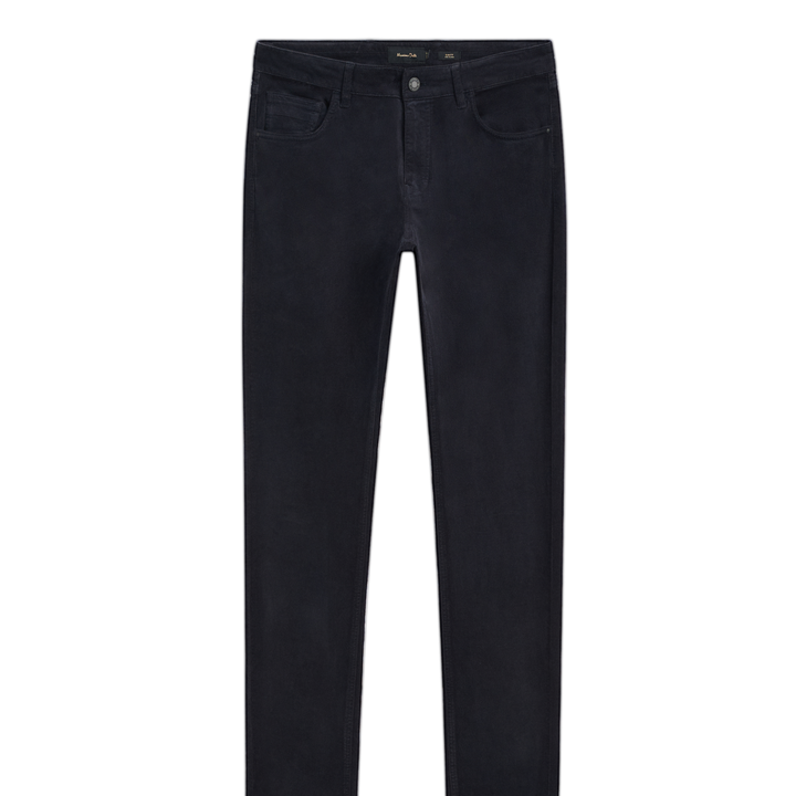 Moudda Massimo Dutti - Pantalon jean velours côtelé diagonal coupe slim - Tunisie 2