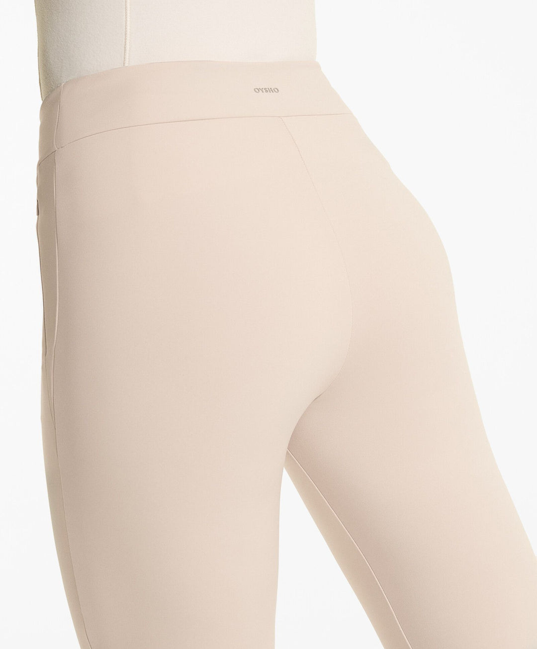 Moudda Oysho - Pantalon Long Flare Chaud - Taille Haute, Cheville, Zip & Couture - Tunisie 3