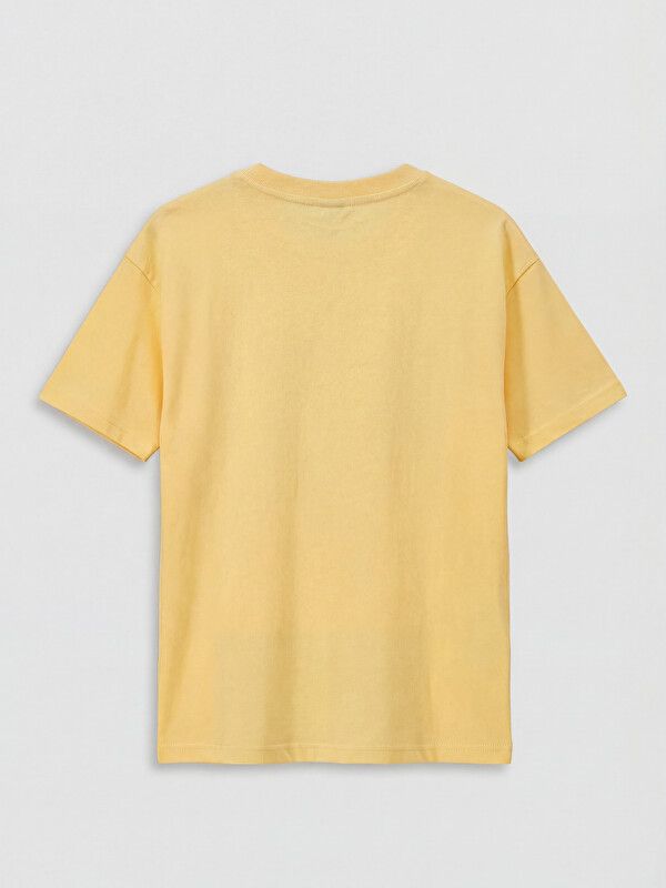 Moudda LC Waikiki - T-shirt manches courtes en jersey pour Garçon couleur Jaune - Tunisie 2