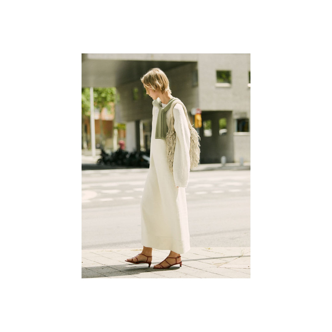 Moudda Massimo Dutti - Sandales à talon, lanières sur l’empeigne - Tunisie 1