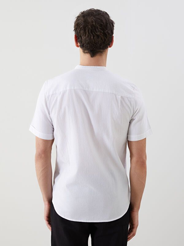 Moudda LC Waikiki - Chemise manches courtes en tissu pour Homme - Tunisie 4